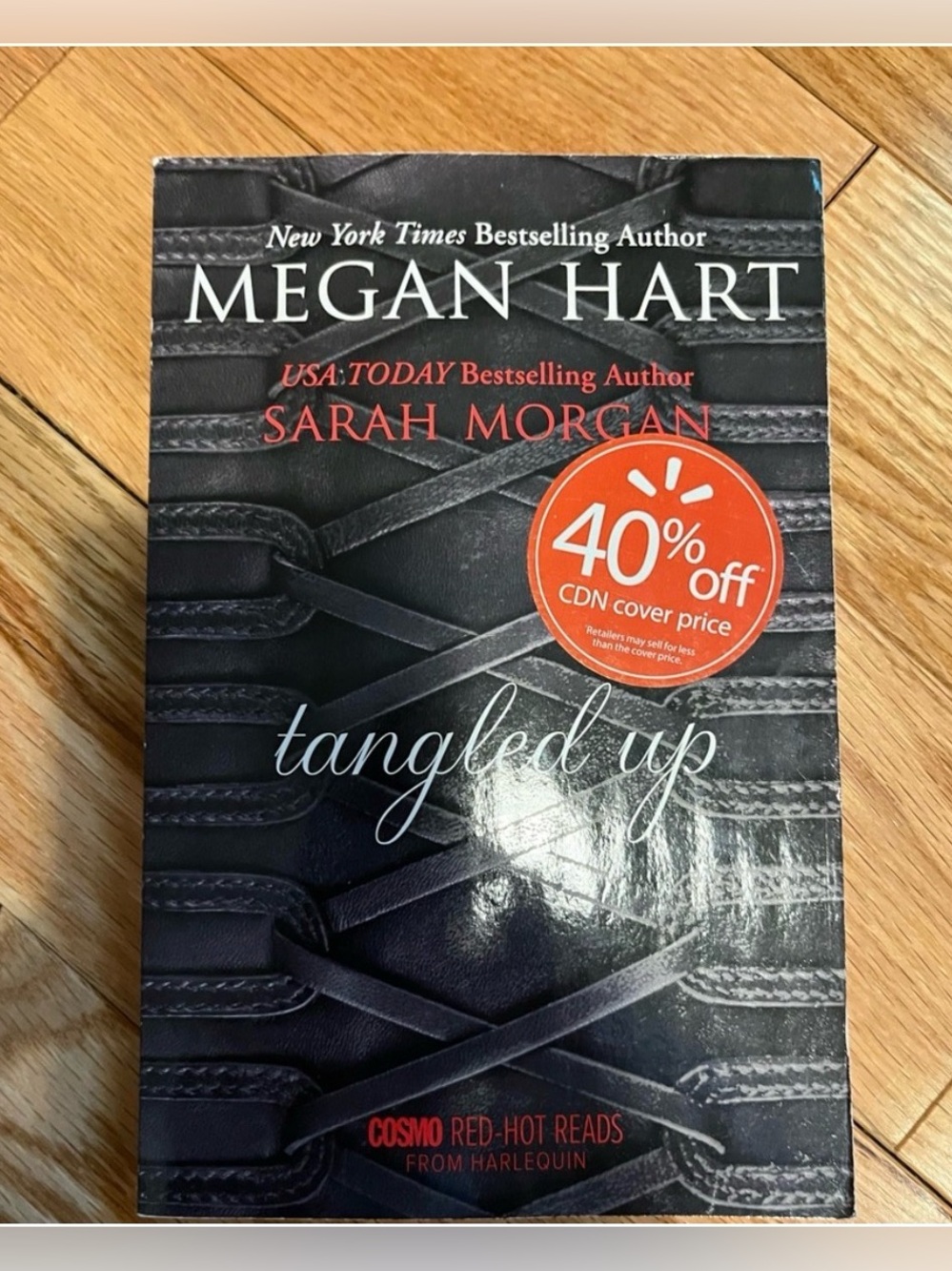 Tangled Up  By Sarah Morgan - Black Cover Paperback